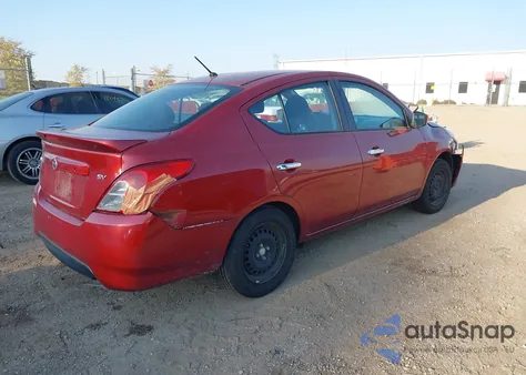 2018 Nissan Versa 1.6 Sv z USA, uszkodzony, nr VIN 3N1CN7AP8JK404311